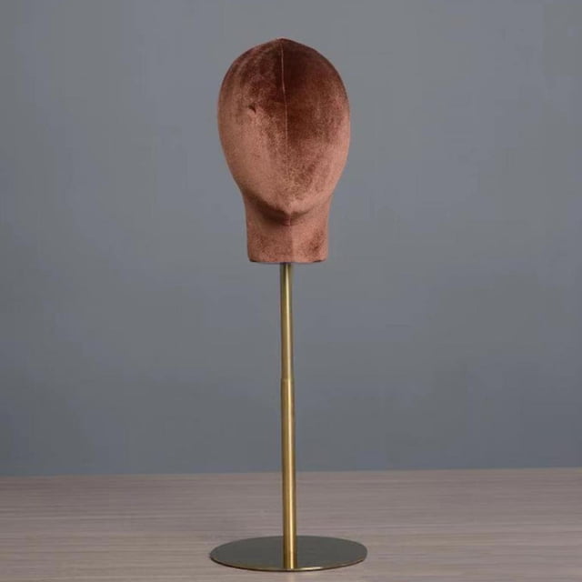 Modelo de cabeza de maniquí masculino femenino para exhibición de gafas Café de salón en casa, Cola Cabeza de maniquí de espuma