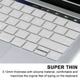 thumbnail image 3 of Protector de teclado ultradelgado compatible con MacBook Pro con Touch Bar 13/15" (A1706 / A1707) Skins - Disposición EE. UU. Zhivalor 2035080-2, 3 of 4