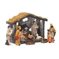 thumbnail image 5 of Manger Hand Collectable Christmas Sculpted Scene Painted For Christmas Indoor Ornament Sets Scene Table Decoration Hangs Desktop Ornament Easy To Use, 5 of 7