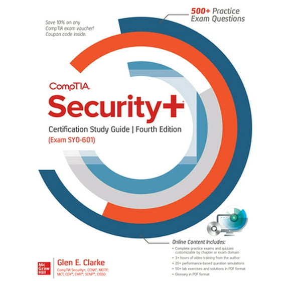 Pre-Owned Comptia Security  Certification Study Guide, Fourth Edition (Exam Sy0-601) (Paperback) 1260467937 9781260467932