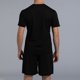 thumbnail image 3 of Ropa Deportiva de seda de hielo para hombre, traje de Fitness para correr, camiseta informal de secado rápido y pantalones cortos, chándal de entrenamiento de 2 piezas, 3 of 4