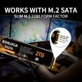 thumbnail image 4 of Disco Duro SSD Ediloca EN206 2 TB M.2 SATA 3D NAND TLC, 4 of 6