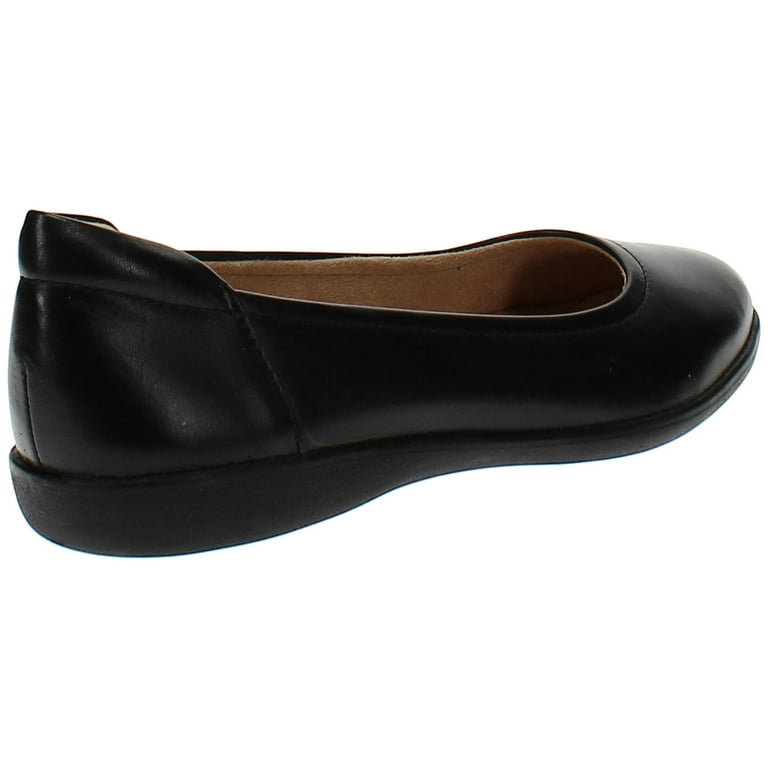 Naturalizer Women s Flexy Slip On Flats Black Size 10 M Walmart