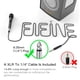 thumbnail image 3 of Micrófono de karaoke Fifine K6 Micrófono de mano con cable para voz dinámica, 3 of 9