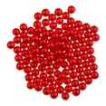 thumbnail image 2 of Langgg 150 Pcs Imitation Perle Sans Trou Charme en Plastique ABS Perles en Vrac Rouge, 2 of 6