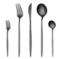 thumbnail image 4 of Juego de cubiertos LAIION Black Silverware 30 piezas de acero inoxidable, 4 of 7