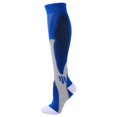 thumbnail image 1 of Compression Socks Football 20-30 mmHg Support Recovery Moisture Wicking Black, 1 of 9