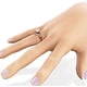 thumbnail image 4 of Alianza de boda en anillo chapado en titanio Anillo de boda Anillo de compromiso Comprar 2 barco 3, 4 of 6