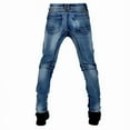 thumbnail image 1 of Pantalones vaqueros retro para motocicleta para hombre, pantalones para andar en bicicleta, resistentes al desgarro, de Kevlar, elásticos, para carreras, todoterreno y transpirables, 1 of 4