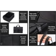 thumbnail image 3 of Trunk Organizer for  - 52L Large Capacity Collapsible Multi Compartments Storage Organizer, Portable  Storage Box for  /Suv, Black, 3 of 6