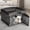 Black, variant on SHOUFTW 24" Plastic Dog Playpen, 6 Panel Lightweight Portable Pet Pen for Indoor, Customizable Puppy Playpen, White