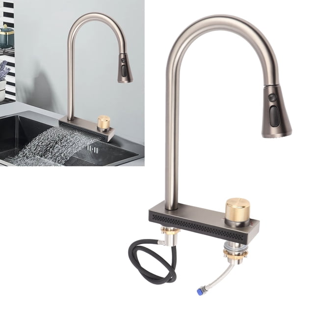 Robinet d'Évier de Cuisine en Cascade, Style Cascade pour Appartement