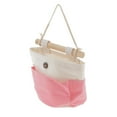 thumbnail image 3 of GROWTH TANK Mini Closet Storage Basket Laundry Hamper Wall Mount Bucket Bin Space Save - Pink, 3 of 8