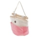 thumbnail image 3 of Bonita bolsa de tela para guardar cosas, organizador multiusos para colgar en la pared. Rosado, 3 of 8