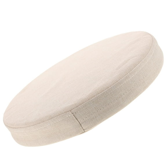 Raindrops Round Linen Chair Cushion Removable Foam Seat Pad For Chairs Light Non Slip Design For Meditation Home Decor