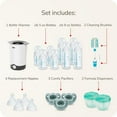 thumbnail image 2 of NUK Smooth Flow Pro Anti-Colic Baby Bottles, Bottle Warmer & Accessories 20 Piece Gift Set, 2 of 5