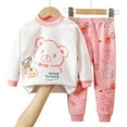 thumbnail image 4 of NIEWTR Toddler Baby Boy Clothes Color Block Pullover Sweatshirt Top Elastic Waist Joggers Pants 2Pcs Fall Outfit 2PC Long Sleeve Pajamas Set For 1t 2t 3t 4t ，5-6 Years, 4 of 4