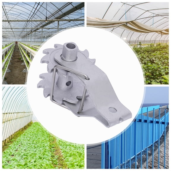 CNCEST 24Pcs Aluminum Ratchet Wire Strainer Tensioner Farm Fence In-Line Fencing