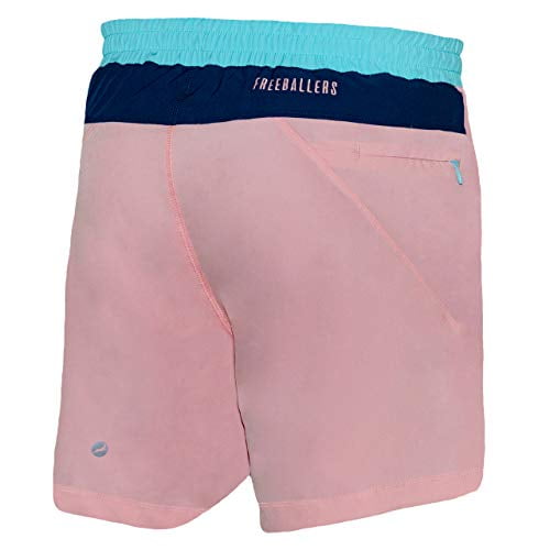 Weightlifting and Yoga Perfect for Running Meripex Apparel Men's Freeballer 6 Athetic Gym Performance Sport Shorts 