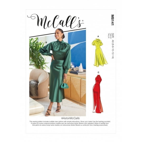 McCalls Sewing Pattern 8141 Dress