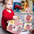 thumbnail image 5 of Juguetes Montessori para niñas de 1 año o más: juguetes para niños pequeños de 1 a 2 años, juguetes 8 en 1 con sonido, luces, música, reloj, teléfono y coche, hogar de aprendizaje inteligente (rosa), 5 of 5