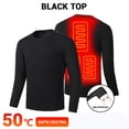 thumbnail image 1 of UKAP Heated Underwear Shirt with Pants Washable USB Charging Electric Thermal Heating Insulated Clothes with 3 Level Temperature Setting Cold-Proof Underwear Men/Women Outdoor Winter Heating, 1 of 7