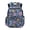 Retro Floral Print, variant on Chririnla Cute Baby Elephant Pattern Bookbag with Breathable, Water Resistant Padded Shoulder 17 Inch Kids Backpack for Middle School Daily Use