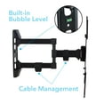thumbnail image 6 of Atlantic Full Motion Tilt/ Swivel TV Mount, 23 to 60” TVs, 77 lb Capacity, 16” Extension, 6 of 9