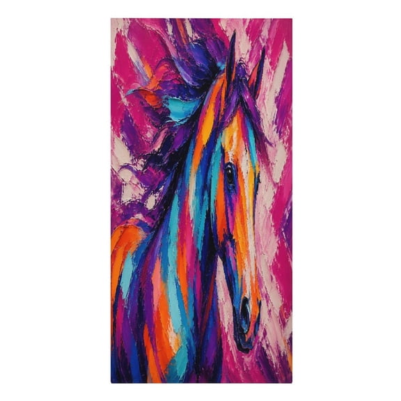 RKSupls Rainbow Treeat Ocean Sunset Microfiber Beach Towel Absorbent Compact Towels for Swimming Pool Beach Travel Things for Vacation Essentials Adult Gift,61.4×30.3Inch