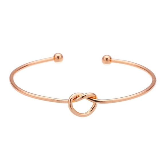 Clearance Now! Girls Bracelets Vintage Fashion Knot Bangles For Wome n C6A9
