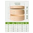 thumbnail image 2 of ACDANC 2026 New Eco-Friendly Kitchen for Cooking Bao Buns with Lid Dimsum Cooking Bamboo Steamer Dumpling Steamers Steamer Basket Bamboo Steamer 10Cm, 2 of 3