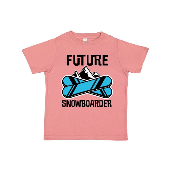Inktastic Snowboarding Future Snowboarder Boys or Girls Toddler T-Shirt