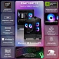 thumbnail image 3 of iBUYPOWER Element SE Gaming PC Desktop - AMD Ryzen 7 8700F, NVIDIA RTX 5060Ti, 16GB DDR5, 1TB SSD, 3 of 16