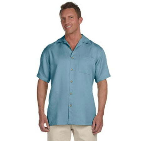 - Harriton Men's Bahama Cord Camp Shirt