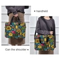 thumbnail image 6 of 16" Laptop Briefcase for Work Travel Laptop Shoulder Bag Carrying Handbag Laptop Case Vibrant and Colorful Graffiti Patterns, 6 of 8