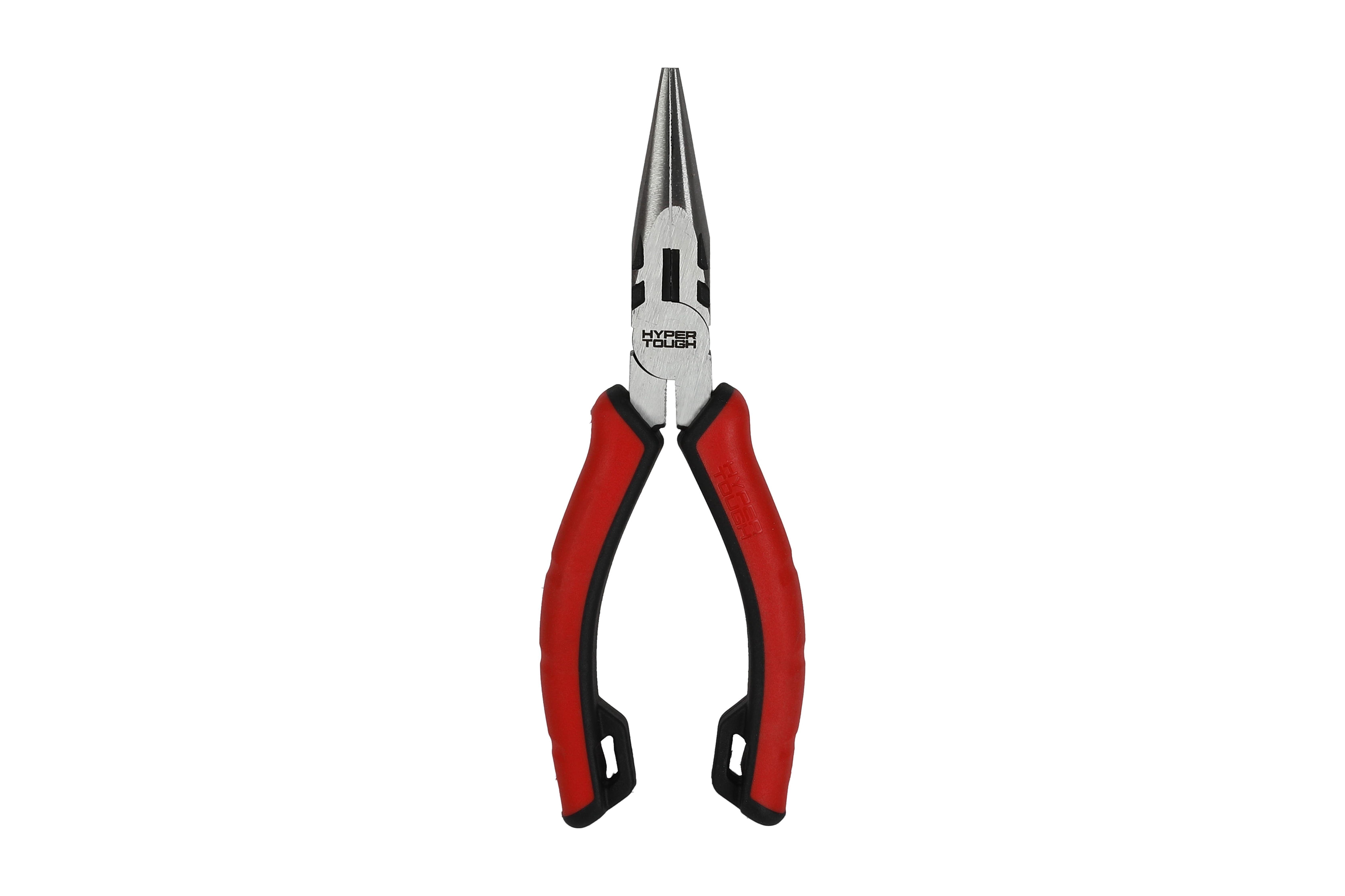 Hyper Tough 6-inch Long-Nose Pliers with Dual Material Comfort Grips