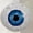 Blue, variant on 21 Inch Inflatable Bloody Eyeball Halloween Decor, Giant PVC Spooky Eye Ball Yard Ornament, Scary Bloodshot Eyeball Prop for Outdoor Lawn, Haunted House & Party Decorations,Orange