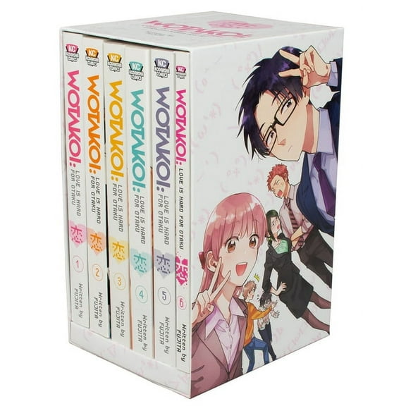 Wotakoi Box Set: Wotakoi: Love Is Hard for Otaku Complete Manga Box Set (Paperback)