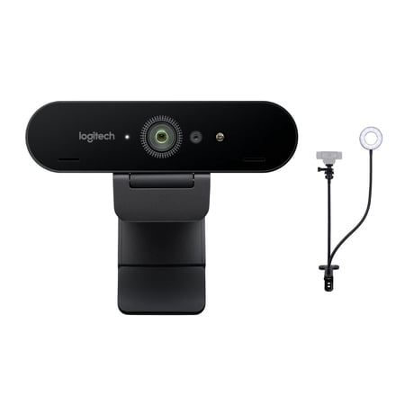 Logitech 4K Pro Webcam and Knox Gear Selfie Ring Light With Webcam Stand price history on PriceWatchPro