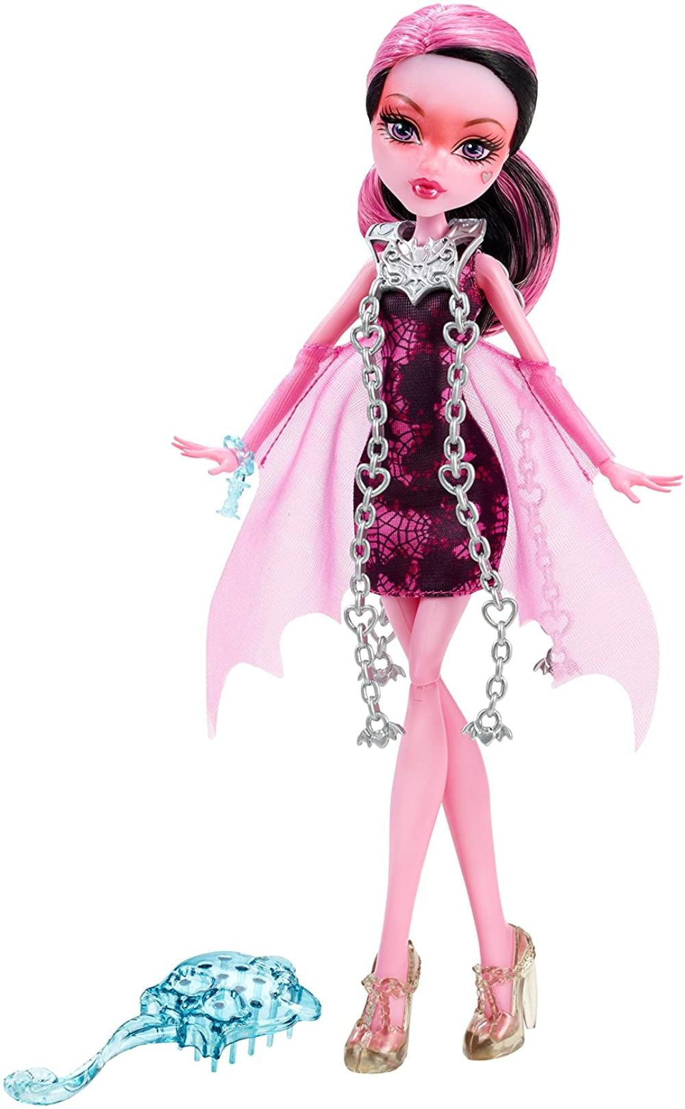 Monster High Haunted Getting Ghostly Draculaura Doll When things take a spooky turn in Monster High Haunted movie the ghouls come together to save