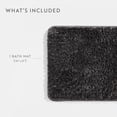 thumbnail image 3 of Plush Absorbent Bath Mat Rug with Anti-Skid Rubber Backing - Comfort Canopy, 3 of 10