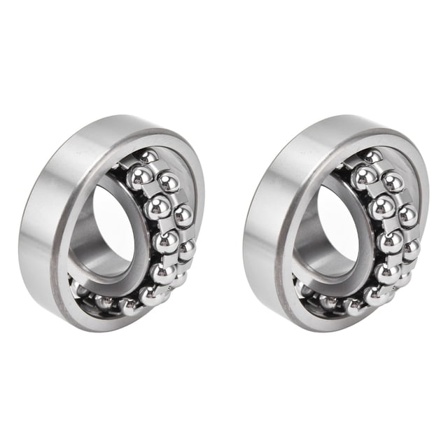 Roulement à Billes Auto-Aligné, Double Rangée 2 Pcs Usage Grand Faible Bruit Roulements à Billes pour Équipement 1304,1305,1306,1307,1308