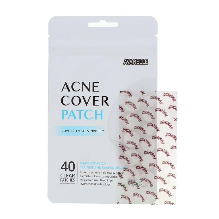 Avarelle Acne Treatment Pimple Cover Patch 40 Count Walmart
