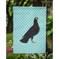 thumbnail image 3 of Budapest Highflyer Pigeon Blue Check Flag Garden Size, 3 of 3