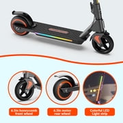 5TH WHEEL KS05 Kids Electric Scooter for Ages 8+, Foldable E Scooter with 130W Motor, Up to 10 MPH & 5 Miles Range, 3 Speed Modes, LED Display, Adjustable Height, UL 2272