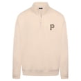thumbnail image 2 of Men's Levelwear Khaki Pittsburgh Pirates Murray Quarter-Zip Sweatshirt, 2 of 4
