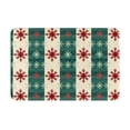 thumbnail image 1 of Balery Christmas Snowflakes Plaid Felpudo de franela, resistente a las manchas y a la decoloración, para uso interior y exterior, fácil de limpiar, 40 x 60 cm, 1 of 7