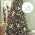 thumbnail image 2 of tree topper 12pcs Running Deer Christmas Tree Topper Deer Treetop Decor Home Party Decor, 2 of 6