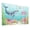Color 3, variant on 8 Pack Art Acoustic Panels Sound Absorbing Tropical Jungle Foliage Palm Trees Soft Pink Watercolor Decorative Soundproof Wall Panels Self Adhesive for Nursery Game Room Bedroom 48"x32"