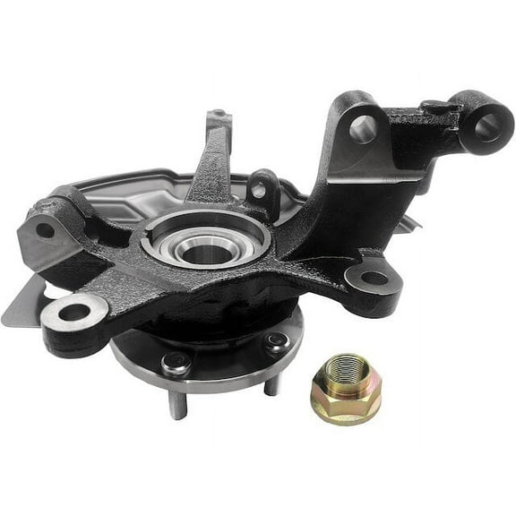 Front Left Driver Side Wheel Hub Bearing Assembly - Loaded Knuckle - Compatible with 2007 - 2012 Mazda CX-7 2008 2009 2010 2011